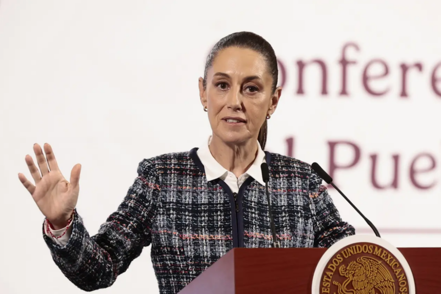 Sheinbaum rechaza intervención de EE. UU. cerca de Venezuela