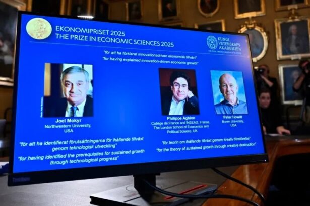 Nobel de Economía 2025 premia estudios sobre innovación y crecimiento