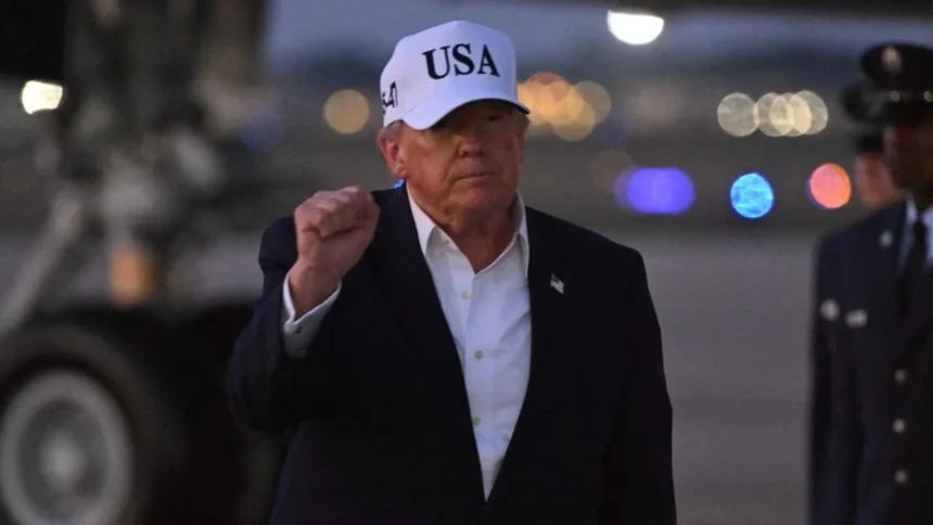 Trump lidera actos por 250 años de independencia en EE. UU.