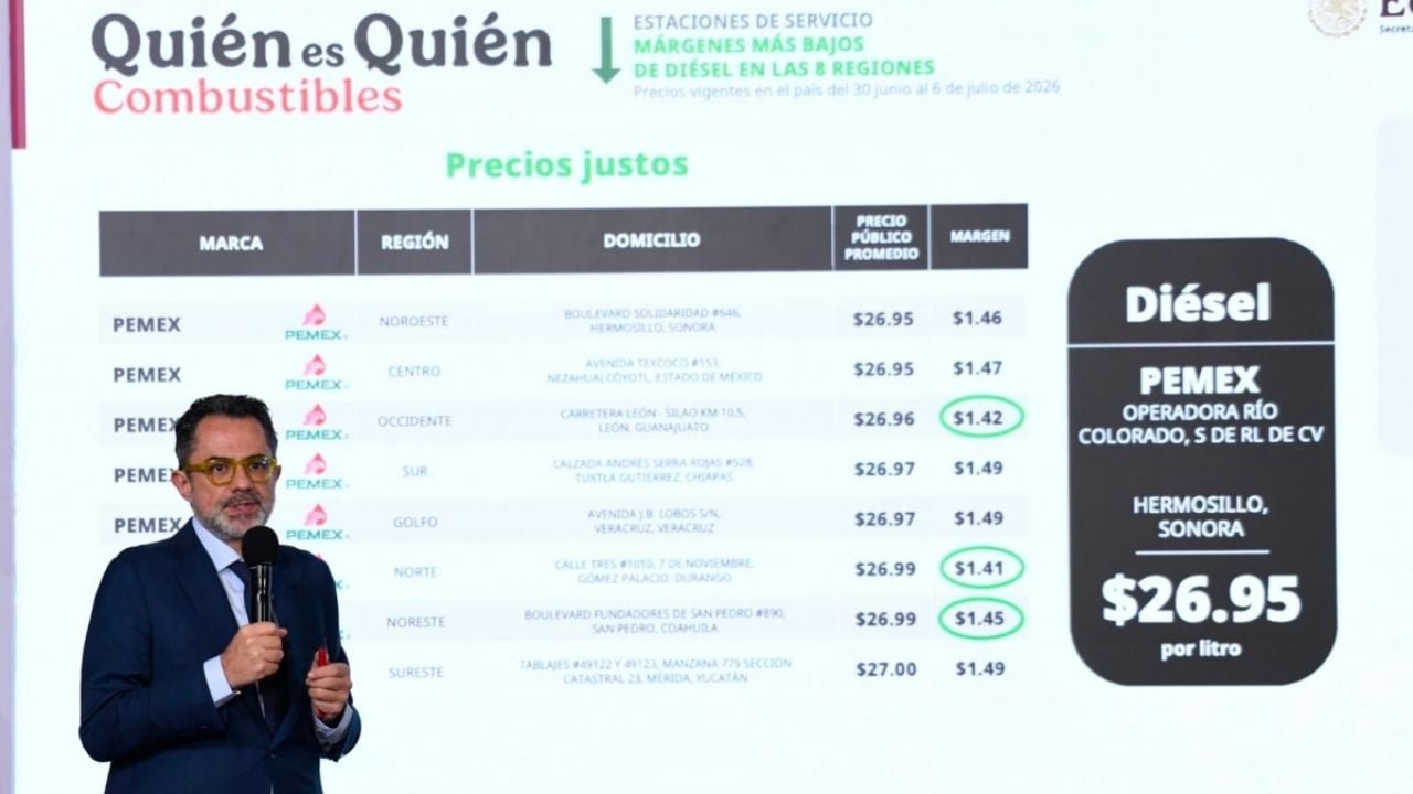 Una de cada cinco gasolineras eleva precio del diésel: Profeco