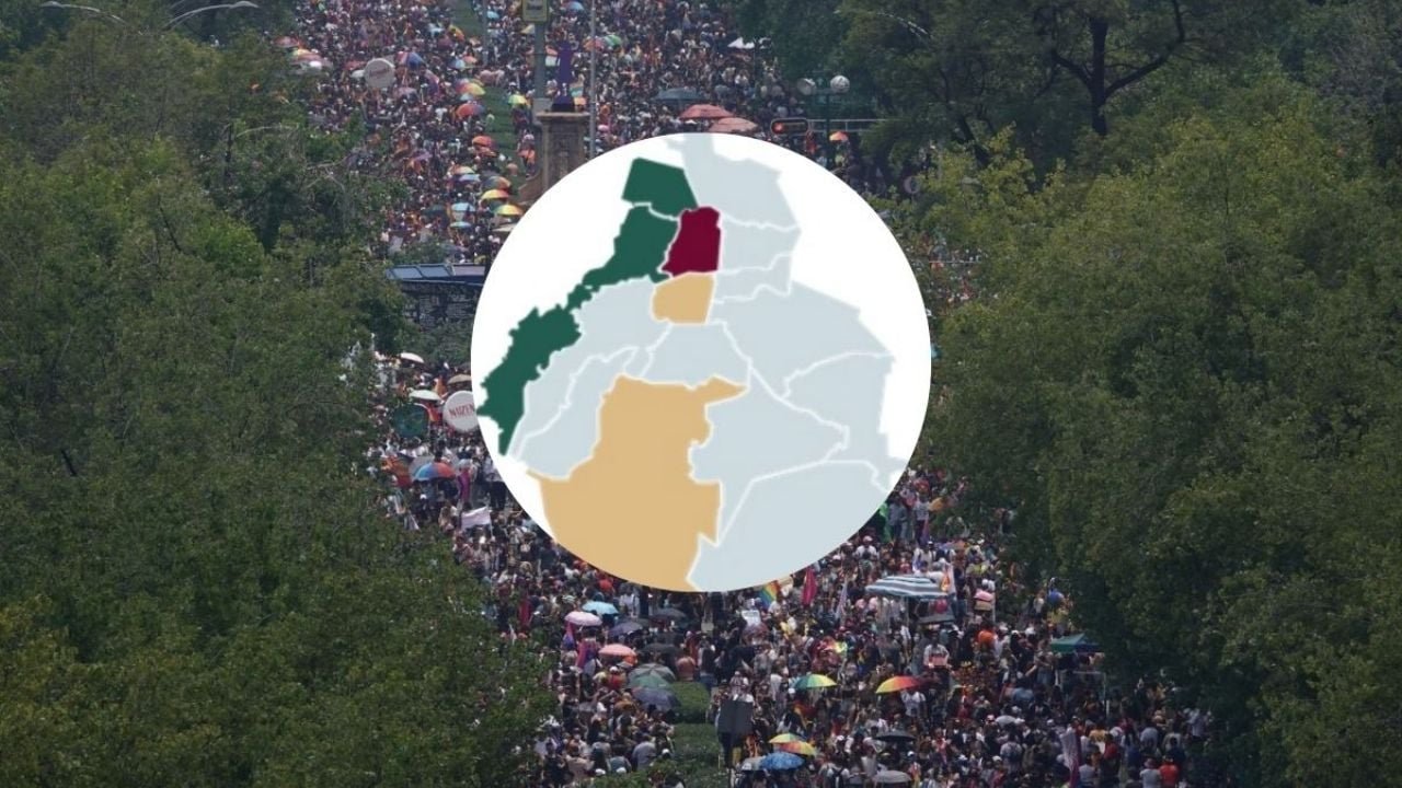 Marchas y bloqueos afectan vialidades en CDMX este 16 de julio