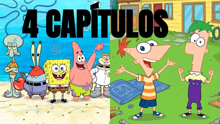 Azteca 7 transmite Bob Esponja y Phineas y Ferb en vacaciones