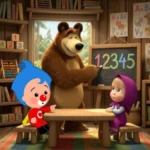 Capítulos de Masha y Plim Plim enseñan a contar en vacaciones