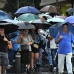 Lluvias intensas y tormentas eléctricas en 13 estados este sábado