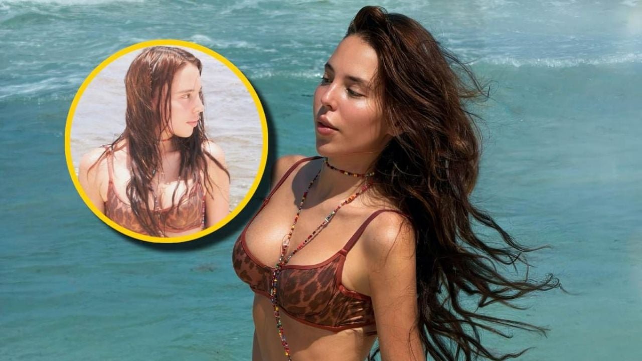 Majo Aguilar comparte sus lujosas vacaciones en la playa