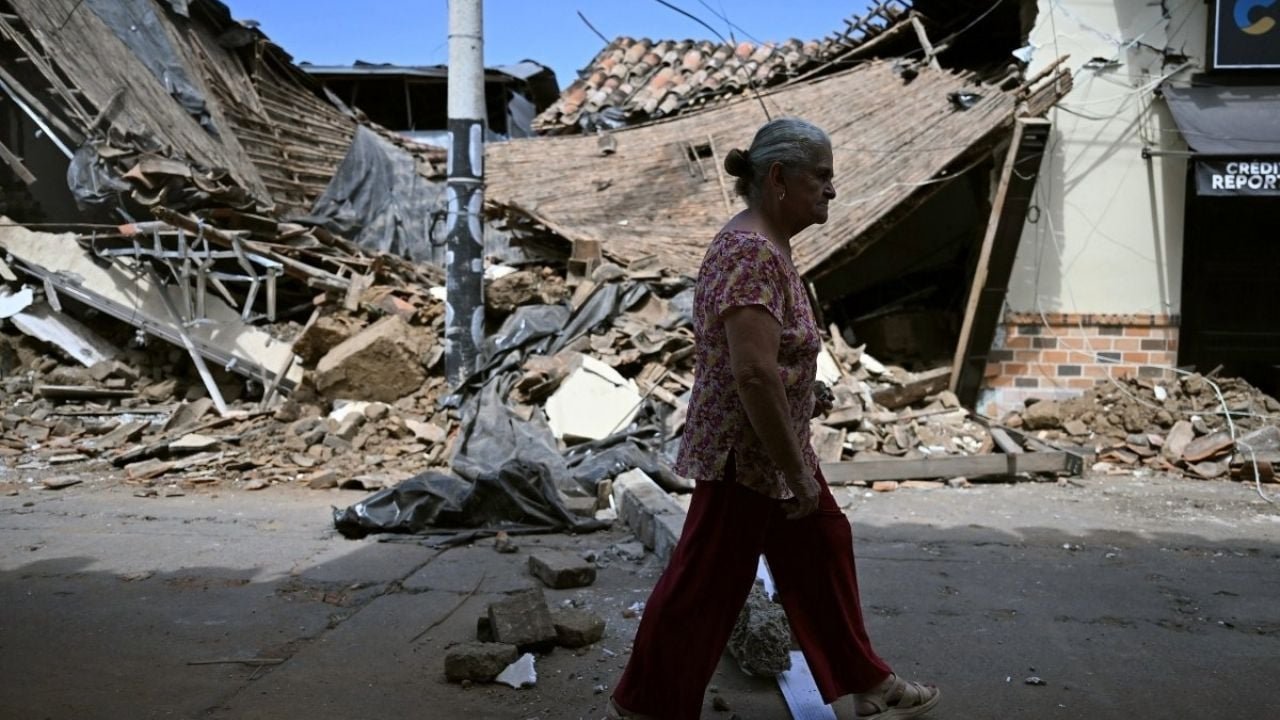 Terremoto en Colombia deja al menos 188 muertos y miles de heridos