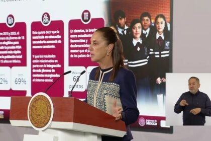 Sheinbaum: escuelas públicas superan a privadas en calidad educativa