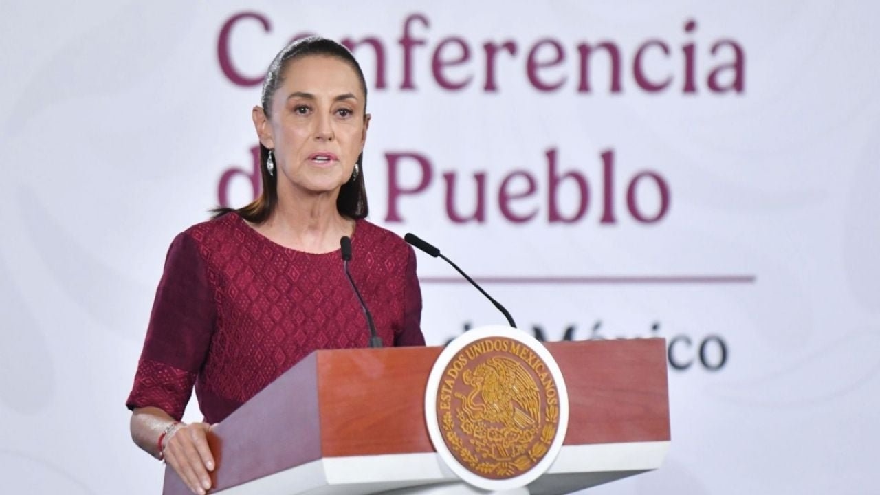 Sheinbaum suspende conferencia matutina por Fiestas Patrias
