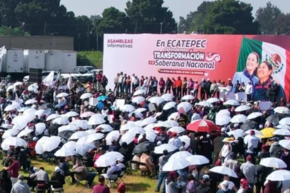 Más de 10 mil respaldan la soberanía en asamblea de Ecatepec